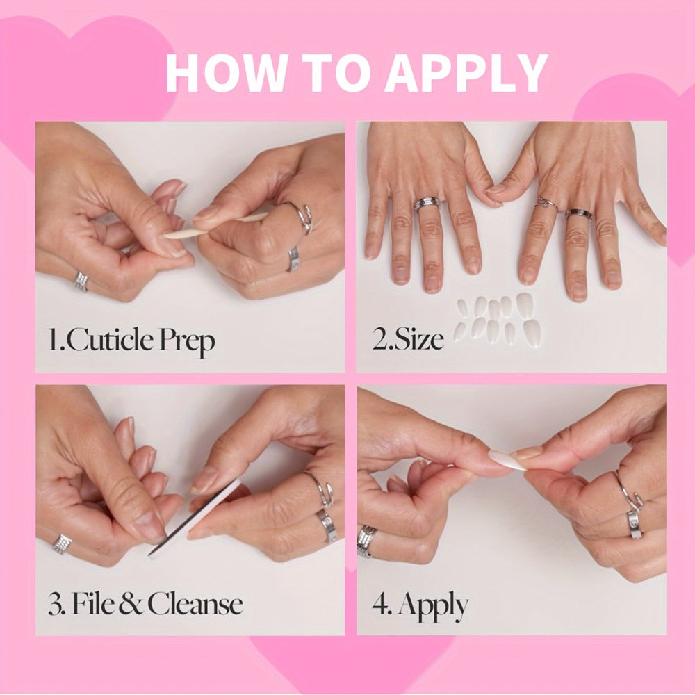 Complete Nail Glue Set - Water-Resistant, Unscented Liquid Adhesive for Press On Nails with 2pcs 0.24oz Brush On Nail Glue & 12pcs 0.07oz Bottles - Perfect for Nail Art And DIY Nail Enhancement (14pcs/28pcs)