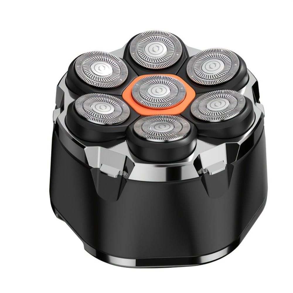 Men'S Electric Shaver | Detachable Rotary Shaving Head, LED Display, Rechargeable Grooming Kit, 5D/7D Multi-Head Options, Type-C Charging, Multi-Function Design for Home & Travel, Father'S Day Gift, Replacement Blade Head Sold Separately