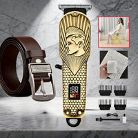 JH702 High-end Handsome Hair Clipper + DC01 Fashion Belt