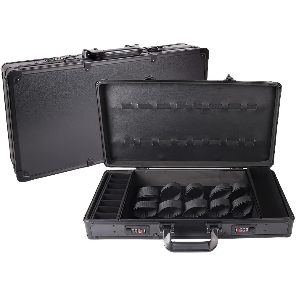 Barber Tool Carrying Case for Travel — Portable Barber Bag for Hair Stylists & Pet Groomers, Spacious Durable Organizer for Clippers, Scissors & Grooming Tools, Mobile Barber Station Storage