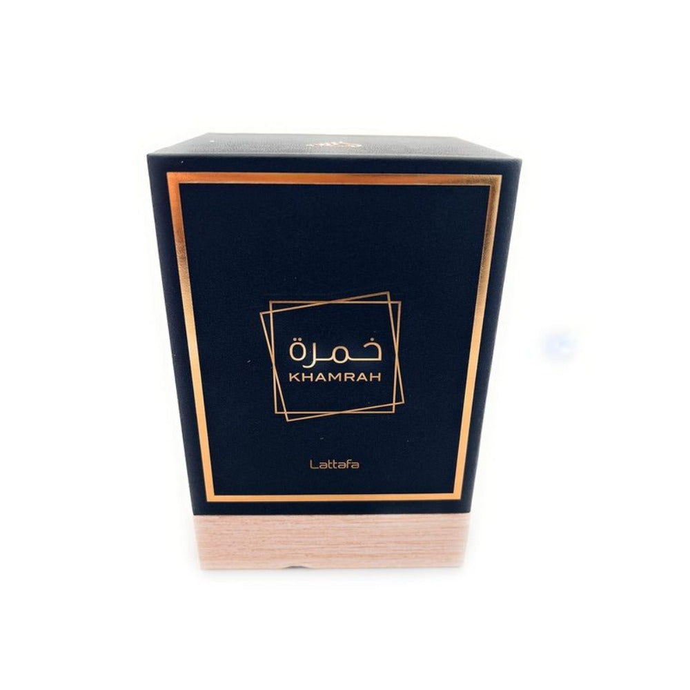 Lattafa Khamrah Eau de Parfum Spray Unisex 3.4 Oz Aromatic Sweet Spicy Scent