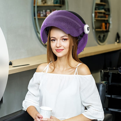 Standing Hooded Hair Dryer 1875W — Professional Ionic Floor-Standing Hood Dryer for Salon, Adjustable Height, Deep Conditioning, Natural Hair, 4 Colors