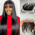 Brazilian HD Lace Hairline with Baby Hair - 6x1 Front Bangs Suitable for Hair, Hairpiece for Dreadlock Systems, Wig Caps & Hair Extensions, Handmade Hairpiece