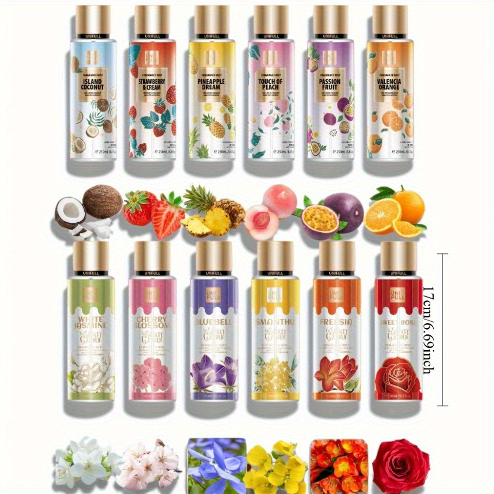 Body & Hair Fragrance Mist for Women — Floral Fresh Eau de Parfum Spray 8 oz | Long Lasting Light Scent for Daily Wear, Date Nights & Gifting