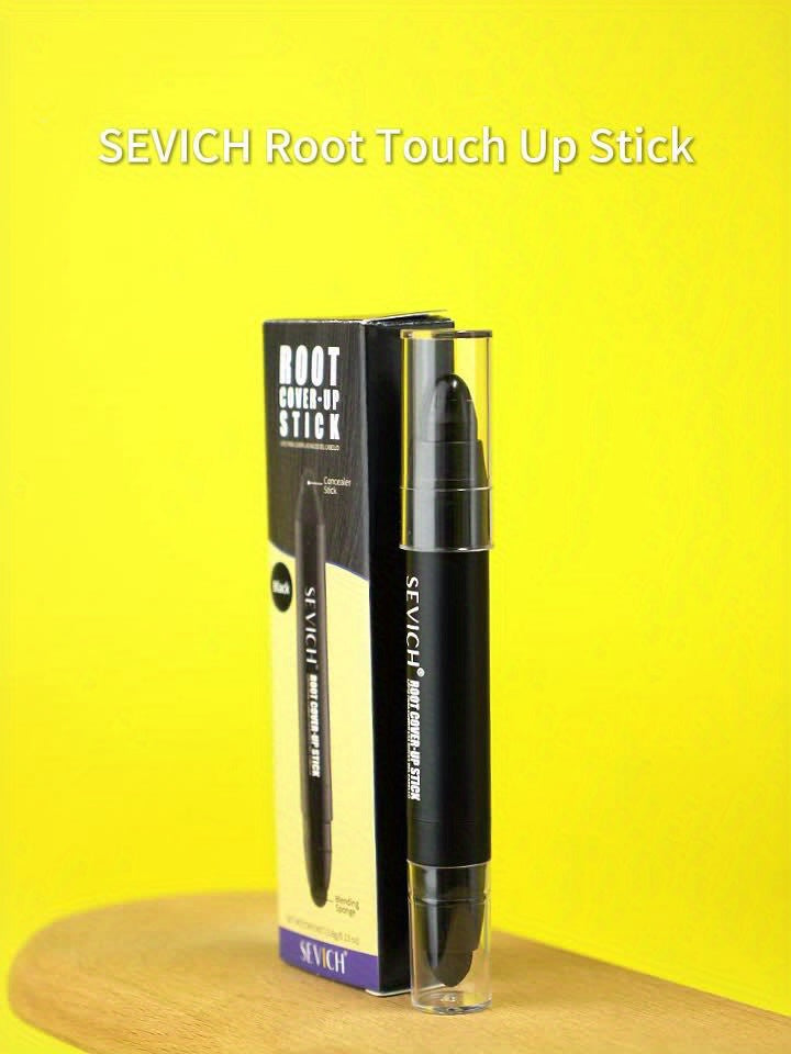 2pcs Set of Sevich Men'S Beard And Hair Dye Sticks, Designed for Long-Lasting Use. This Hair Coloring Pen Effectively Covers Gray Roots for Men And Is Hypoallergenic, Sweat-Proof, And Water-Resistant