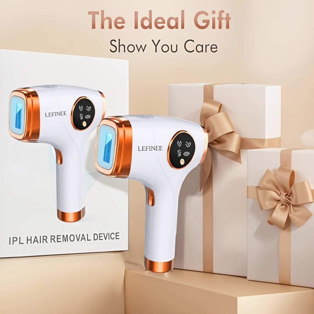 LEFINEE IPL Hair Removal Device Unisex 3 in 1 Upgrade 999, 900+ Flashes at Home IPL Hair Removal Machine Home Hair Remover 2 Modes 9 Energy Levels Mother'S Day Gift Girlfriend Gift