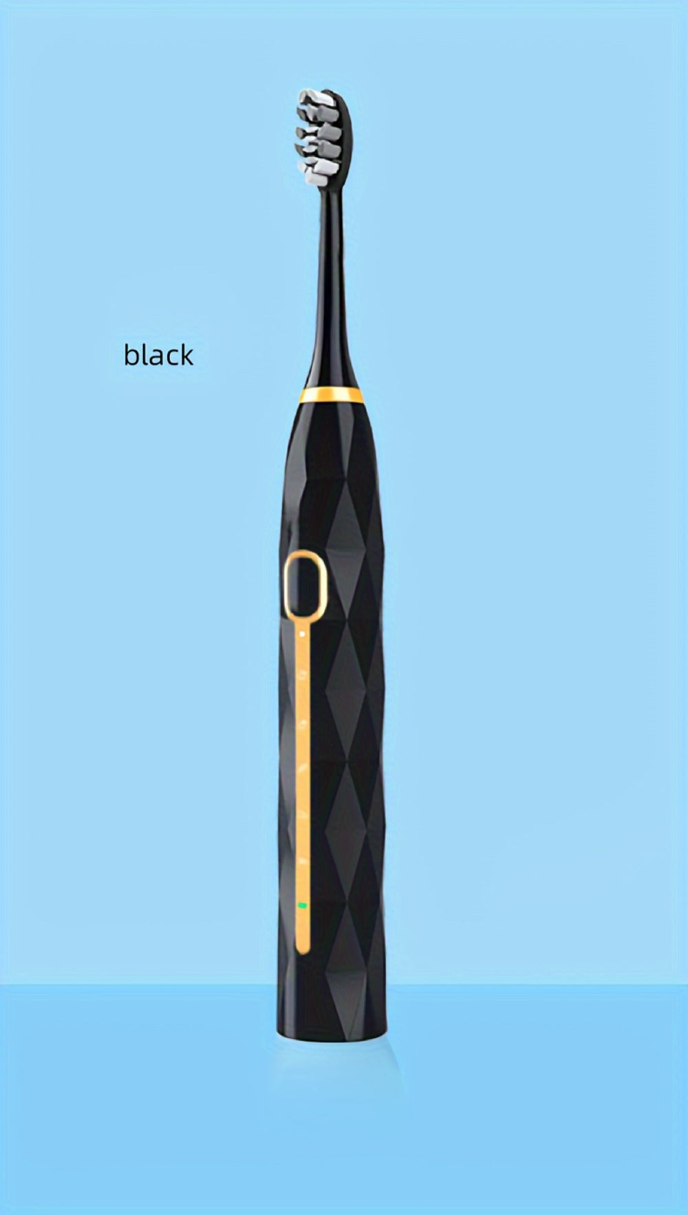 Sonic Electric Toothbrush That Is with an IPX8 Rating, Includes 8 Replacement Brush Heads, a Travel Case, And USB Charging. It Features a Metal Shaft Suitable for Both Adult Males And Females, Comes with a Toothbrush Holder
