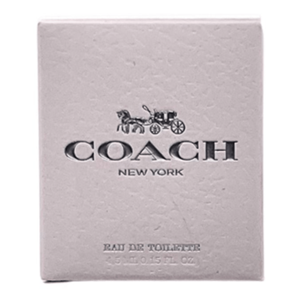 Coach Eau De Toilette For Women 0.15 Fl.oz / 4.5 ml Mini Size