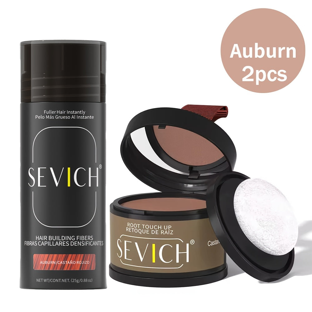Root Coverage Powder for Thinning Hair - Hairline Concealer with Natural Shadow Effect, Voluminous Lift & Lightweight Formula, Sensitive Scalp Safe, Easy Brush Application for Men & Women All Hair Types