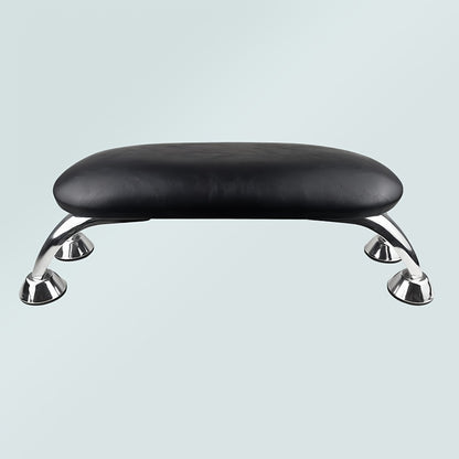 Nail Armrest Hand Pillow for Nail Technicians Detachable Non-Slip Wrist Rest Cushion Foldable Portable Manicure Support for Salon Home Use Pink Black White