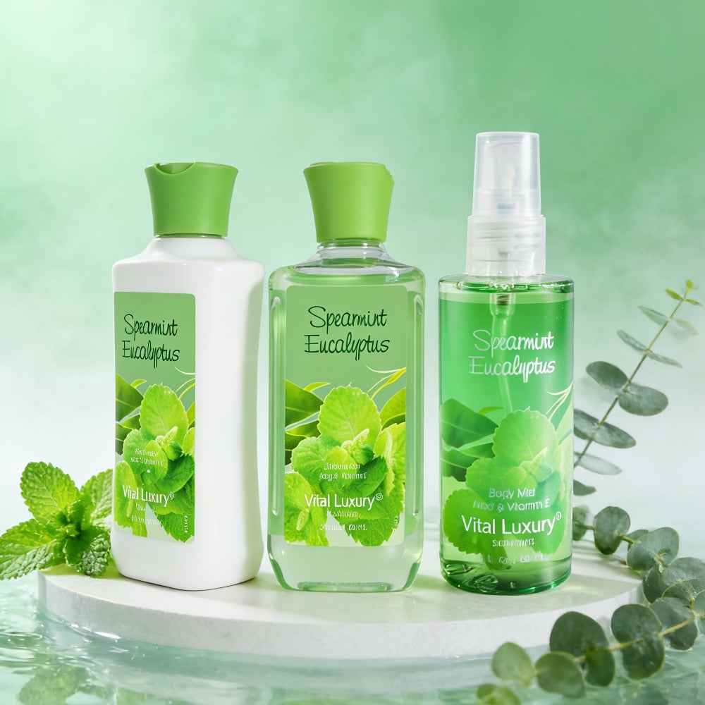 Skin Scent Bath And Body Care Set, Floral Fragrance Includes Creamy Body Lotion/Shower Gel/Fragrance Mist, Ideal Moisturizing Care for Women, Weekly Exfoliating Routine, Nourishing The Perfect Gift for Wife Or Girlfriend! Holiday Body Care Gift Set