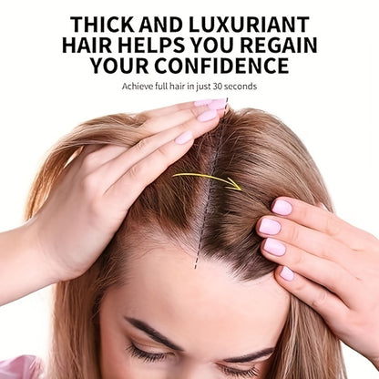 Hair Fibers for Thinning Hair — 3-Piece Kit with Spray Pump & Optimizer, Instant Thickening Powder for Hair & Beard, Rosemary Formula, All Hair Types, 8 Colors Available