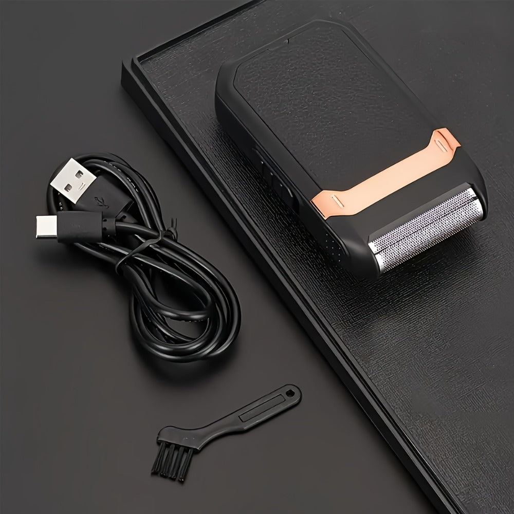 Men'S Electric Shaver, Reciprocating Razor with Sideburn Trimmer, USB Rechargeable, Long Battery Life, Portable Shaving Device for Home And Travel, Perfect Father'S Day Gift