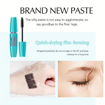 Mascara Set 4-Pack 4D Waterproof Volumizing Lengthening Curling Long Lasting Black Lash Mascara for Fuller Thicker Lashes All Skin Types