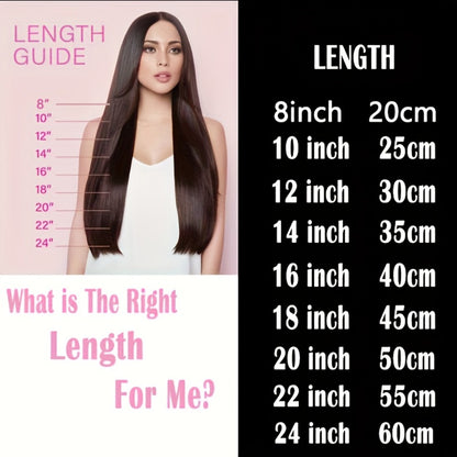 Clip In Human Hair Extensions Straight Remy Hair – 8 Piece Full Head Set with Highlighted Blonde Colors, Natural Seamless Look for Women, 8–24 Inch