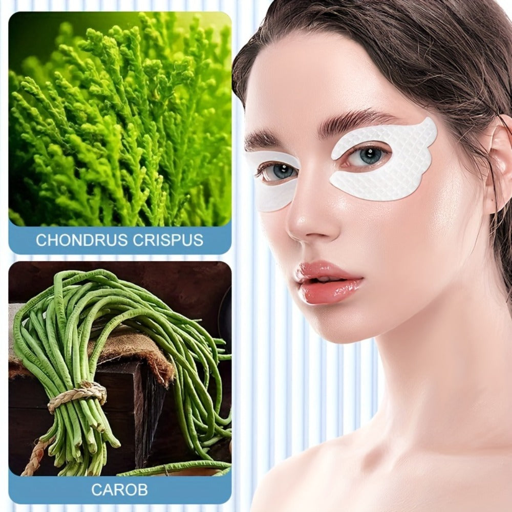 ILISYA Marine Collagen Moisturizing Eye Mask 15 Pairs in 3 Boxes, Butterfly Design Nourishes all Eye Area, Rich in Collagen Niacinamide, Moisturizing Delicate Eye Skin, Christmas/party/New Year/Gifts