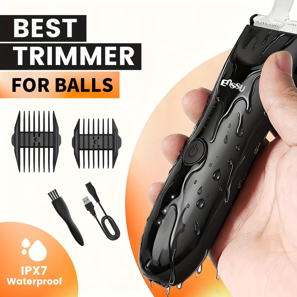 Professional Body Hair Trimmer, Men's Groin And Body Hair Trimmer, Electric Ball Shaver, Replaceable Ceramic Blade Beautician, Replacement Blade.Beauty Clipper for Men, Bikini Trimmer for Women, The Best Gift for Loved Ones