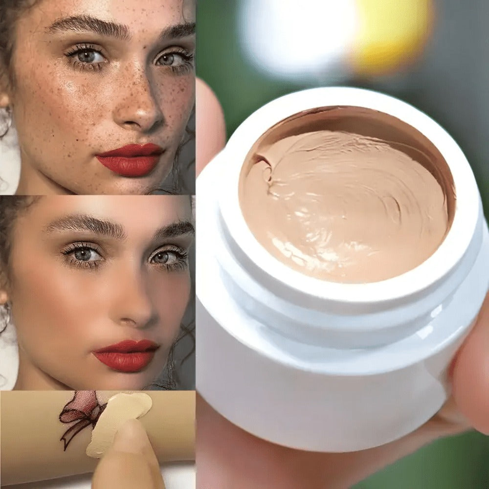 Set of 3 Waterproof Concealer Creams That Effectively Hide, Dark Spots, And Tattoos for a Flawless Makeup End