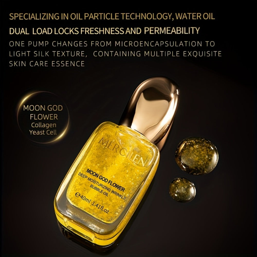 MERCILEN MOON GOD FLOWER DEEP MOISTURIZING BUBBLE OIL Skincare