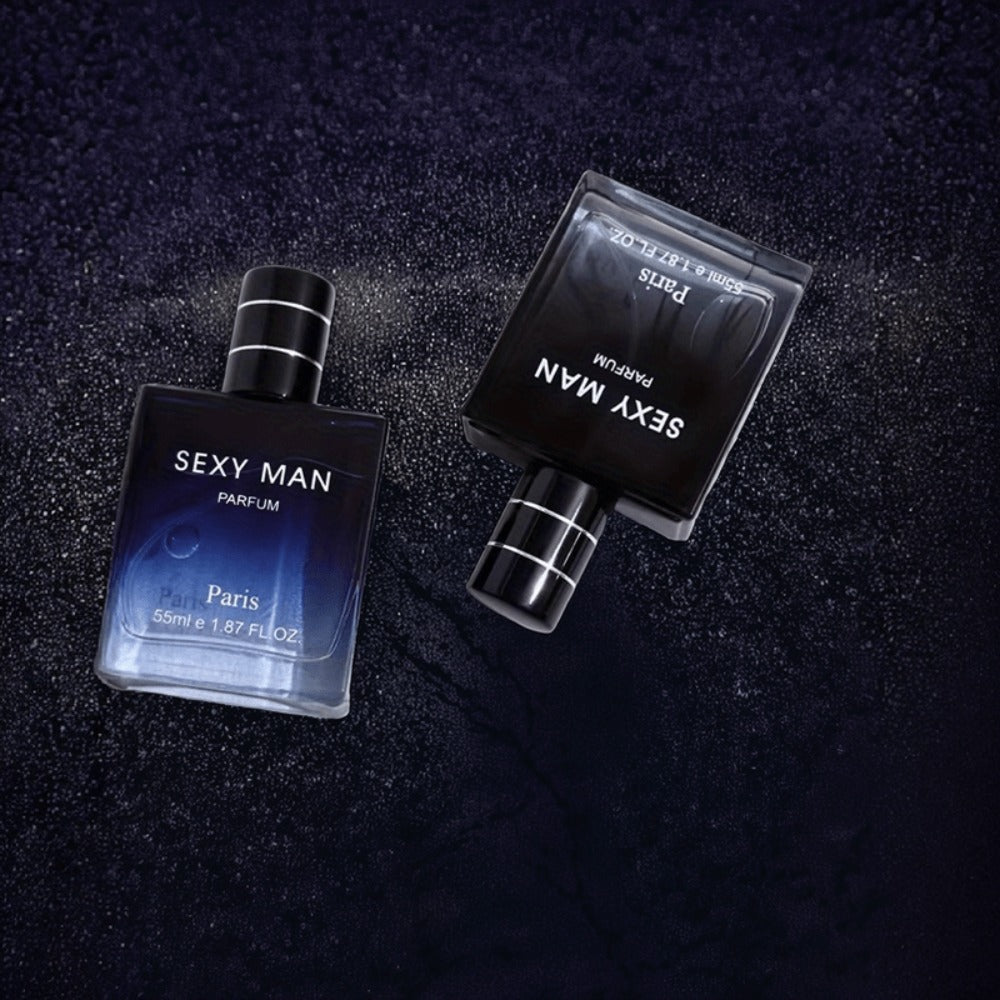 Men's Cologne Spray Long Lasting Woody Oriental Fragrance Warm Oud Sandalwood Scent for Dating Daily Wear Gift for Him Set of 2 (7054A / 7054B)