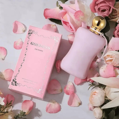 Women's Perfume Turkish Rose & Lychee Floral Fragrance — Long-Lasting Luxurious Scent, BPA-Free Formula, Elegant Bottle Design, Eau de Parfum for Women, 75ml / 2.5 oz