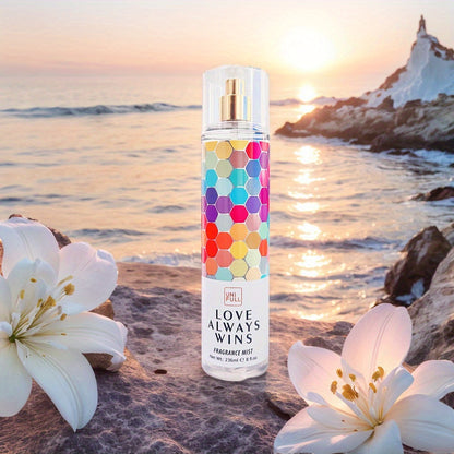 Hair & Body Perfume Mist 8oz - Long-Lasting Floral Fragrance Spray for Women, Unisex Body Mist, 12 Scents for Dates, Parties & Everyday Wear