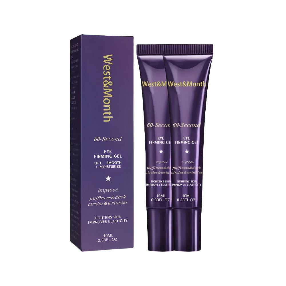 Quick Firming Eye Cream 2/4pcs, 60 Second Firming Formula, Moisturizing And Firming The Skin, Containing Caffeine, Retinol And Hyaluronic Acid, Alcohol Free, 0.34 Ounces Per Serving, Ideal Gift for Easter, Spring And Summer
