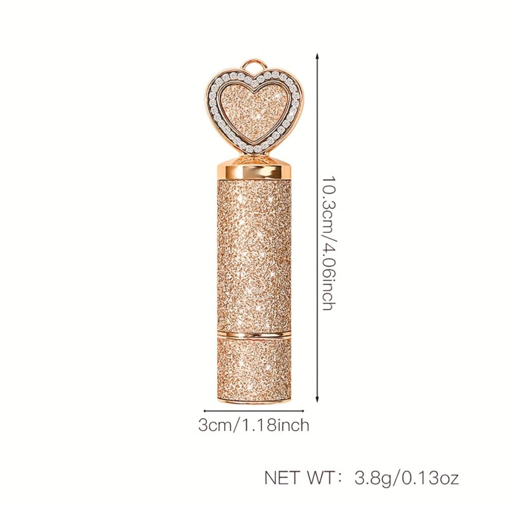 Matte Lipstick Heart-Shaped Design USHAS 24H Long-Lasting Velvet Lip Color Transfer-Resistant Buildable Coverage Highly Pigmented Smooth Application All-Day Wear Multi-Color Options