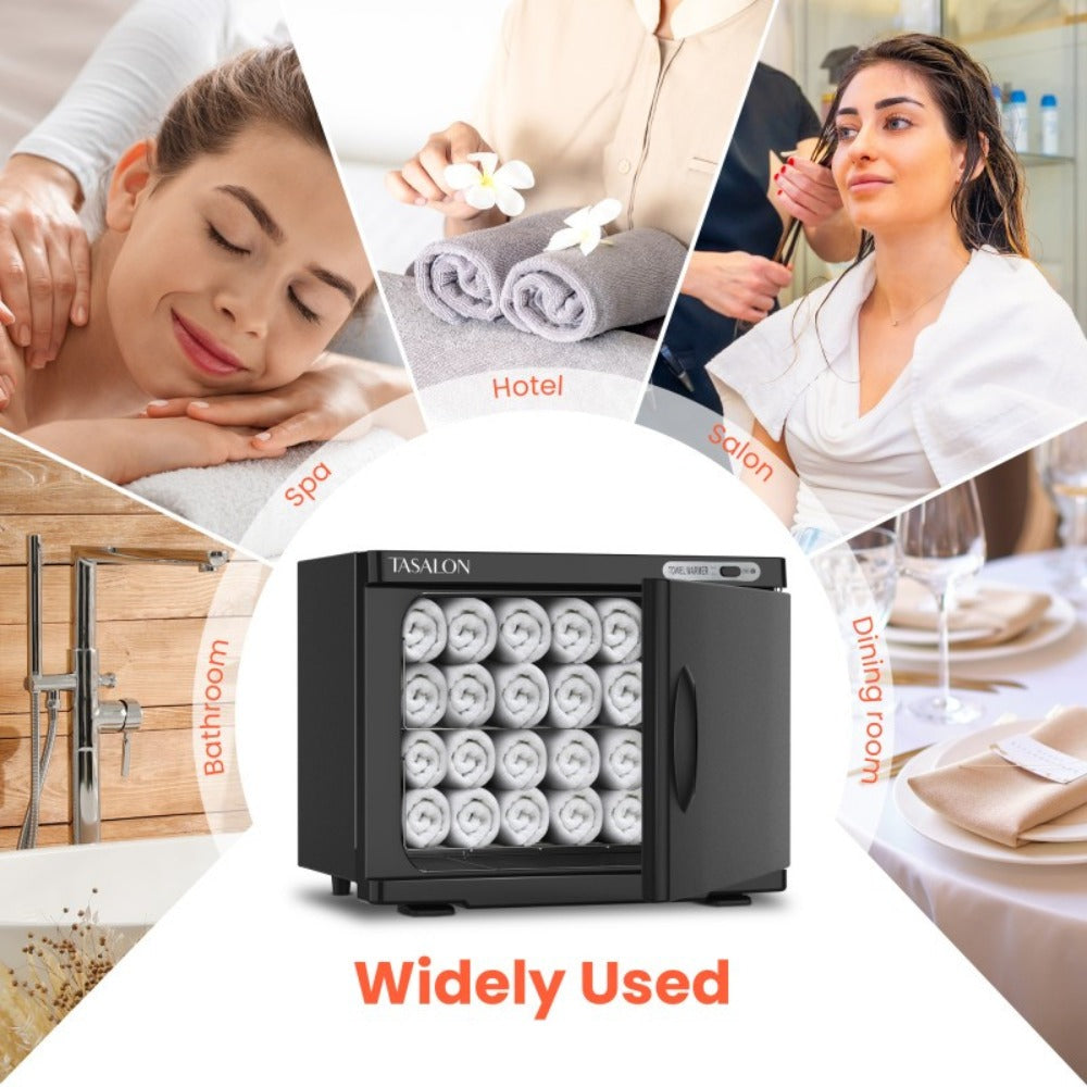 23L Large Capacity Hot Towel Warmer Cabinet, Use for Facial Spa, Hair Beauty, Salon Equipment and Home, Perfect Temperature for Towel Warmer, Fits up to 72 Small Towels