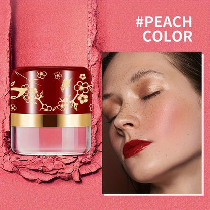 Blush Set 3 Colors with Pearl Powder and Rose Oil Squalane Formula Natural Glow Lightweight Powder for All Skin Tones Easy Blendable Cheek Color