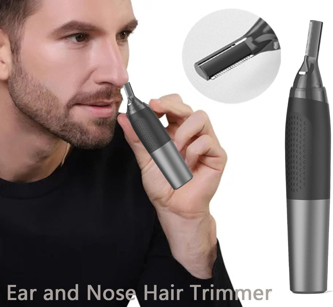 Eyebrow Trimmer for Men, Rechargeable Ear and Nose Hair Trimmer - Electric Detail Trimmer for necklines, sideburns, Ear Hair Trimmer