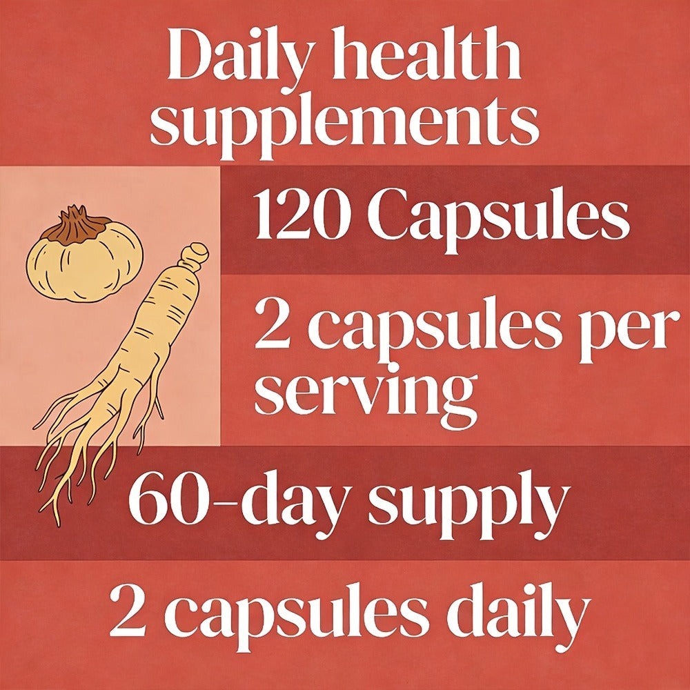 Bovine Blood Capsules - Premium Dietary Supplement - Contains Ingredients Such As Maca Root And Saw Palmetto Berries - Supports Overall Health And Daily Vitality - 120 Capsules