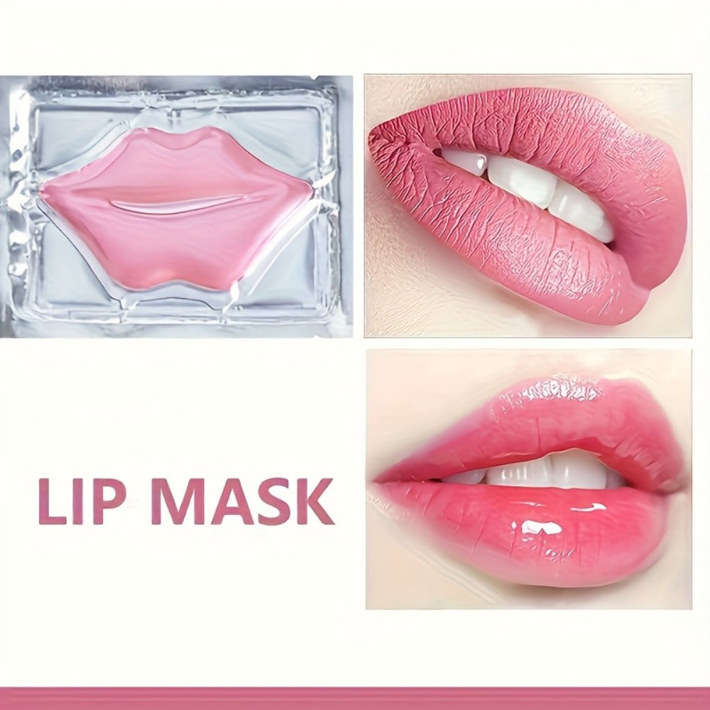 15pcs Hydrating Pink Lip Mask - Moisturizing & Nourishing Your Lips, Gentle for All Light Beige Types, Perfect Gift for Women