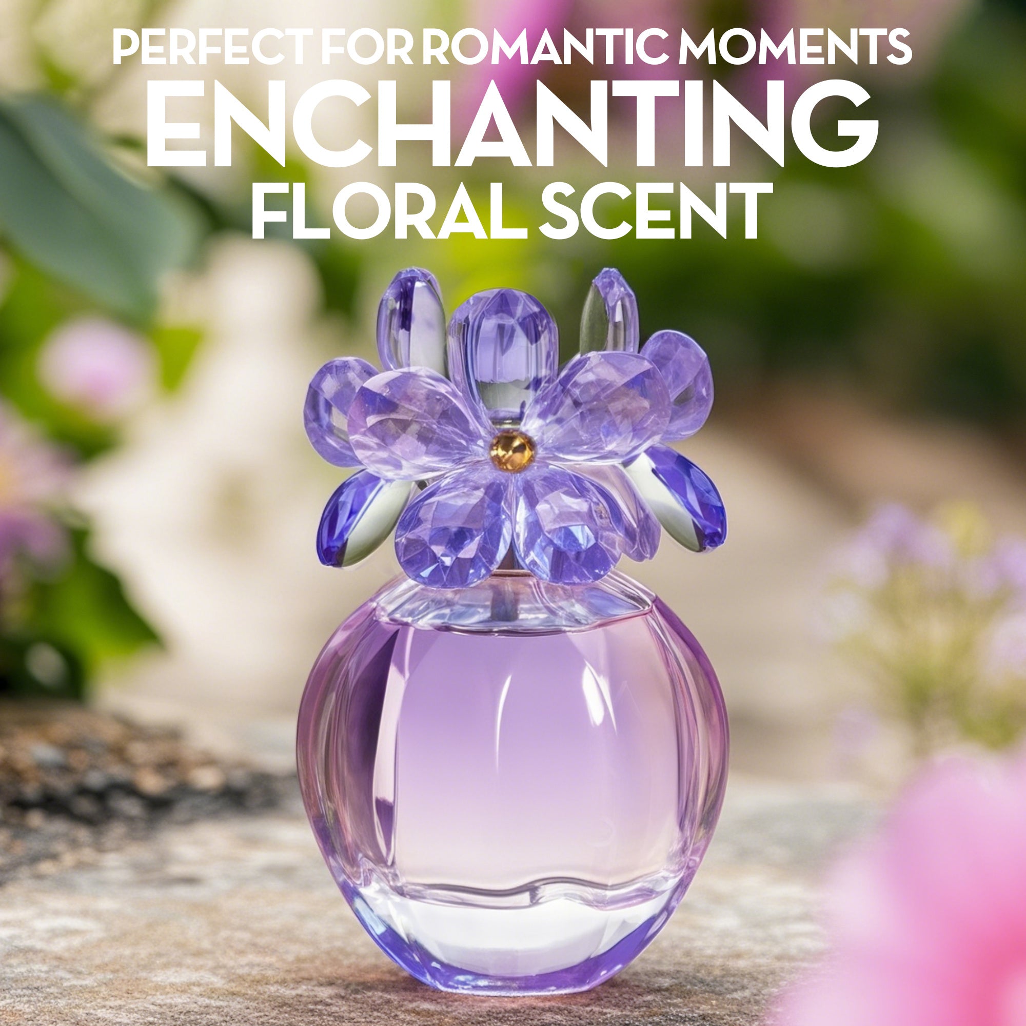 2-Piece Daicy Perfume Set Daicy Blue&Daicy Black 100ml Perfume Spray for Women, Romantic Floral Fruity Note, Floral Bottle Design, Elegant and Charming Daily Fragrance.