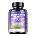 MEGNETA Lymphatic Health Supplement Capsules - Fluid Circulation & Balance, Antioxidant, Liver & Lymph System Health - Herbal Products Echinacea, Dandelion, Elderberry, Plantain Leaf, Blue Vervain, Artichoke, Burdock Supplement - 30 Servings