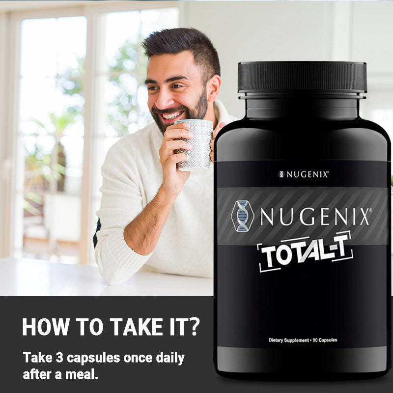 Total-T - with L-Citrulline, Fenugreek, Vitamin B6 - Supplement, Muscle Health