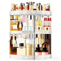 [Makeup Organizer Stand] 360 Degree Rotating Makeup Stand, Large Capacity Makeup Product Storage Box, 7 Adjustable Layers, Perfume Organizer, Bathroom And Bedroom Dressing Table