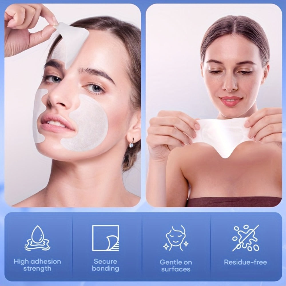 ROZINO 36pcs Retinol & Peptide Face Patches - Target Forehead & Smile Lines with Hydrolyzed Collagen for A Smooth, Lifted Look. Strong Adhesion Design & Perfect 12-Day Holiday Glow Kit!