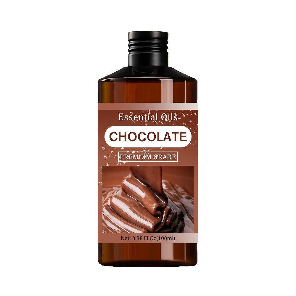 Chocolate Essential Oil 3.38oz, Moisturizing Essential Oil, Suitable for Skin Massage Gift, Perfect Christmas Gift