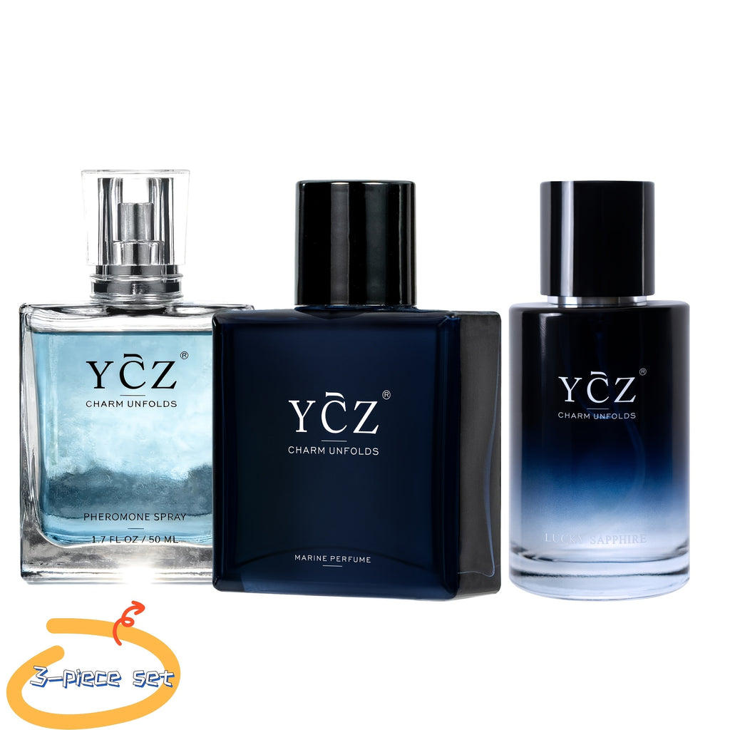 Men'S Perfume |Men'S Eau De Parfum |2pcs/3pcs/4pcs | Fresh Scent + Lavender Scent | Warm Woody End Rhyme | Dating Confession Essential Fragrance, Love Fragrance, Dating Fragrance, Male Fragrance, Lasting Fragrance, Men'S Grooming, Fashion