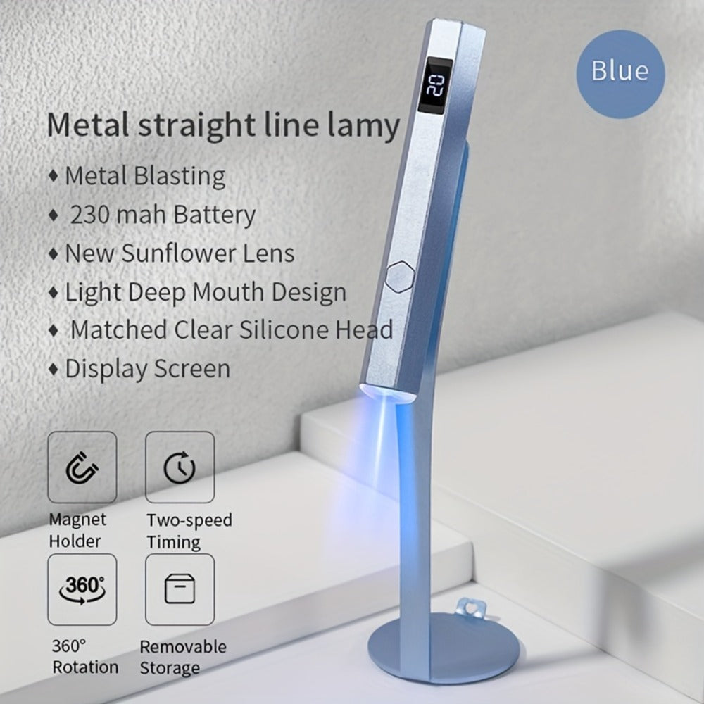 Handheld Nail Dryer Gel Lamp Small Nail Polish Fast Dry Mini USB LED Lamp Manicure Tool for Gel Polish
