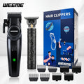 [Ideal Gift] 1/2/4Pcs Advanced Gradient Green Design Electric Grooming Kit: A Hair Clipper, Electric Shaver, Beard Trimmer, And Ear And Nose Hair Trimmer, Ideal Gift For Your Husband, Boyfriend, Father Day Gift. Just This One Set Is Enough To Get Handsome