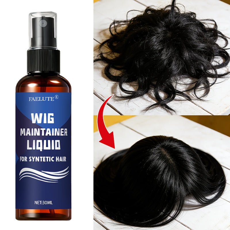 Wig Conditioning Mist Spray - Detangle And Smooth with Shine - Dry Rough Look - Anti-Frizz End - Light Mist, No Heavy Feel - for Synthetic And Wigs, Straight Curly Long Short Daily Styling