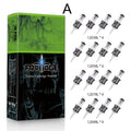 16pcs Froinage Tattoo Cartridge Needles, Mixed Models, High Transparency Needle Tips, Secure Assembly, Adjustable Needle Threading, Unscented, with Ideal for Artists and Beginners for Various Tattoo Needs