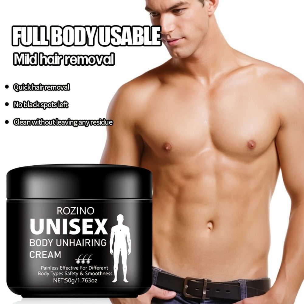 50G for Men And Women, Refreshing Hair Removal, Suitable for Hands, Legs, Armpits, Arms And Abdomen Hair Removal, Gentle 5 Minutes Rapid Hair Removal Without Residue, Easy to Have Tender Muscles, Moisturizing Not, Hot
