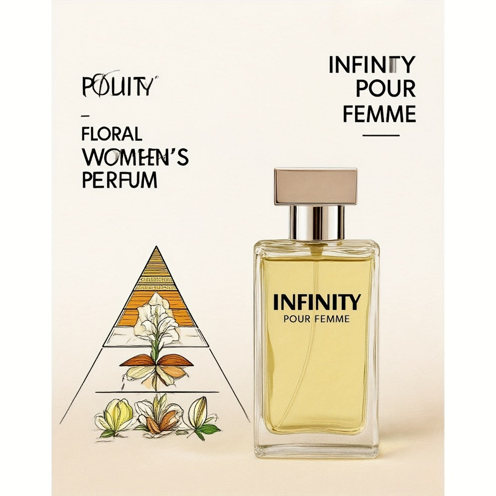 Floral Oriental Perfume for Women Eau de Parfum 75ml | Lady One Bergamot White Lily Rose Sandalwood Amber Long Lasting EDP Spray | Feminine Gift for Her