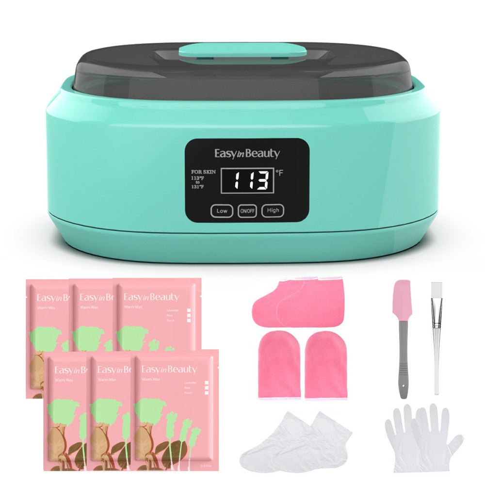 Paraffin Wax Machine for Hand and Feet, Touchscreen 3000ml Paraffin Wax Warmer with 6 Packs Wax (2.64 lbs), Paraffin Hot Wax Spa, Paraffin Bath for Home Use