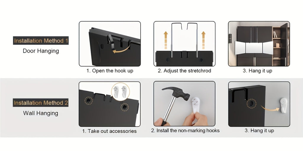 360-Degree Viewing Angle Hair Cutting Mirror, 3-Way Self Haircut Mirror with Clear Anti-Fog HD Glass, USB Rechargeable, Beauty And Personal Care, Barber's Mirror, An Ideal Choice for Gifts, Wedding Makeup Mirror Which Can Illuminate Your Beauty