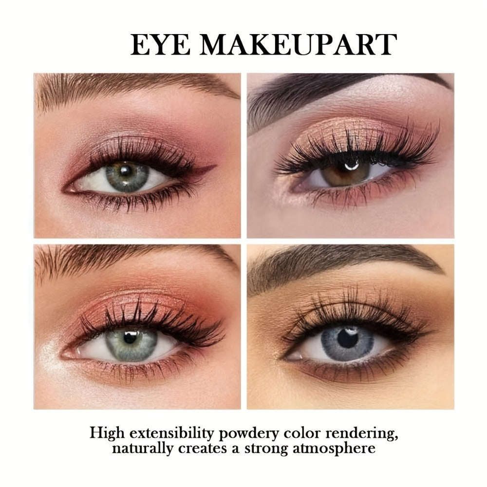 Eyeshadow Palette 18 Colors - Matte & Shimmer Waterproof Sweatproof Long-Lasting Formula, Professional Eye Makeup for Everyday & Glam Looks, Valentine's & Christmas Gift