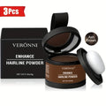 3pcs Hairline Powder Hair, Beard And Eyebrow Toner Sshade Powder Embellish And Fillforehead Hairline Toner Powder